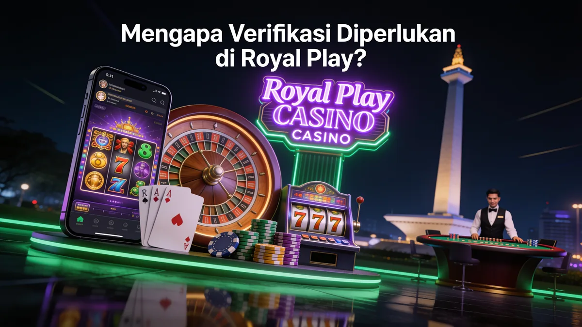 royal play di Indonesia — Mengapa Verifikasi Diperlukan di Royal Play?